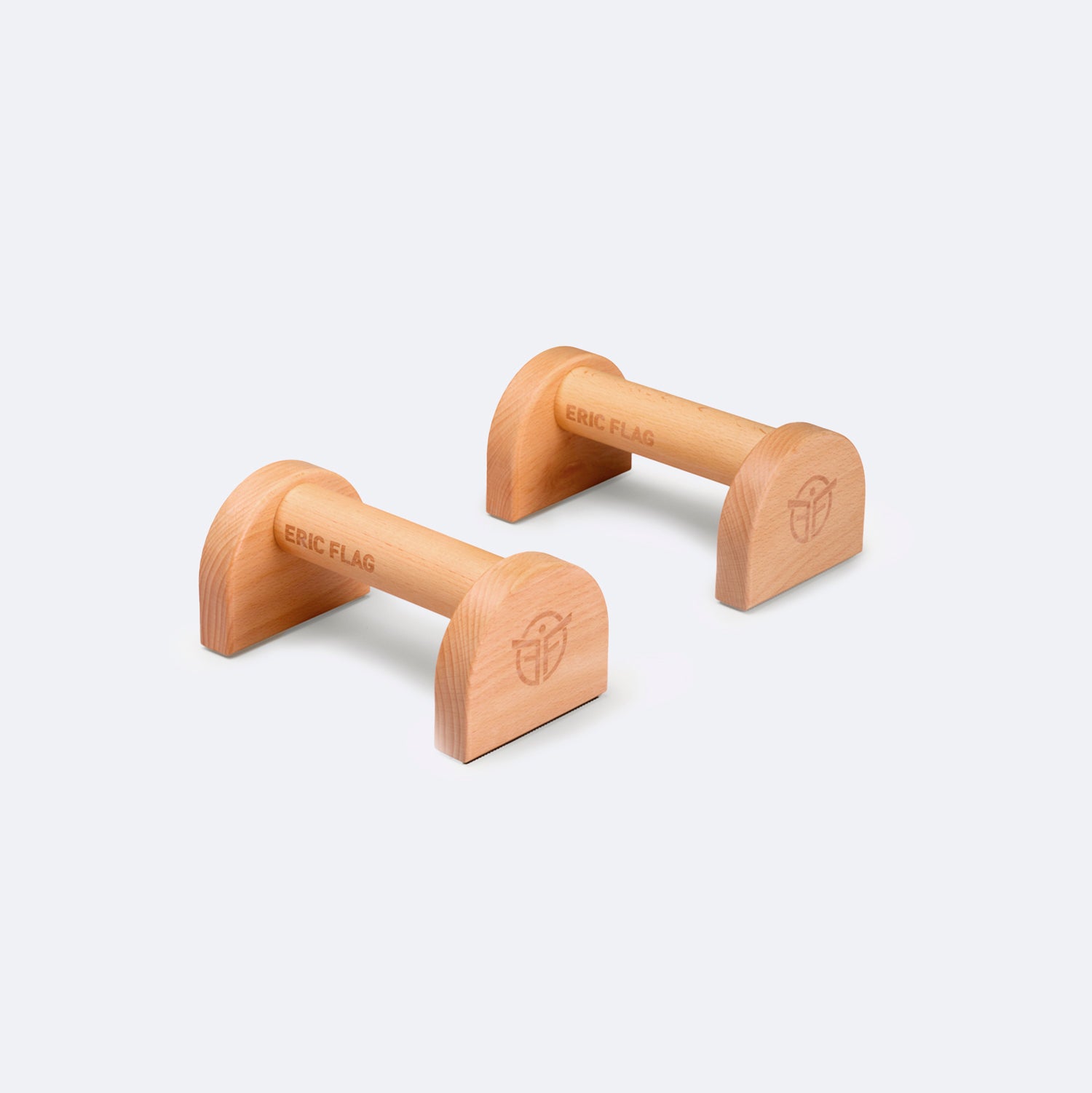 parallettes en bois version courte